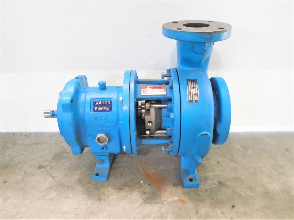 Goulds MTX 3196 Centrifugal Pump, 3"x4"-8", 7.375" Impeller, DI/316SS